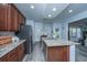 Modern kitchen with stainless steel appliances and granite countertops at 411 Black Horse Rd, Moncks Corner, SC 29461
