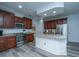 Well-equipped kitchen with island, stainless appliances, and ample cabinetry at 411 Black Horse Rd, Moncks Corner, SC 29461