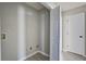 Closet with white bi-fold doors and an outlet for a washer and dryer at 414 Courtland Dr, Summerville, SC 29486