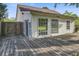 Exterior view showing a deck, siding, and plenty of windows for abundant natural light at 414 Courtland Dr, Summerville, SC 29486