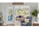Bright sun room featuring comfortable seating, lots of light and nice views at 507 Cobby Creek Ln, Seabrook Island, SC 29455
