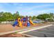 Community playground features colorful play equipment at 589 Crossland Dr, Moncks Corner, SC 29461