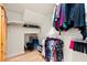 Spacious walk-in closet with ample shelving and hanging space, perfect for organizing clothes and accessories at 589 Crossland Dr, Moncks Corner, SC 29461