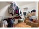 This walk-in closet has plenty of storage, shelving, and a place for everything at 589 Crossland Dr, Moncks Corner, SC 29461