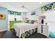 Stylish bedroom with a decorative bed, unique nightstands, and bright accents that add character at 62 Gadsden St # A, Charleston, SC 29401
