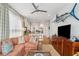Open-concept living room showcasing the kitchen and stylish furnishings at 62 Gadsden St # A, Charleston, SC 29401