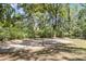 Outdoor basketball court surrounded by lush trees and greenery at 679 Edmonds Dr, Charleston, SC 29412