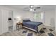 Comfortable bedroom featuring a bed, stylish rug, and an organized closet space at 679 Edmonds Dr, Charleston, SC 29412