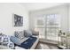 Bright living space featuring stylish furniture, art, and lots of natural light at 700 Daniel Ellis Drive # 5303, James Island, SC 29412