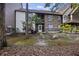 Property boasts a large backyard and the home is surrounded by green, mature trees for privacy at 7935 Edgebrook Cir # 2202, North Charleston, SC 29418