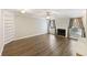 Bright living room features a fireplace, built-in shelving, and neutral paint at 7935 Edgebrook Cir # 2202, North Charleston, SC 29418