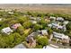Scenic aerial view of a coastal neighborhood with lush greenery and waterfront views at 930 Richter Way, Mount Pleasant, SC 29464