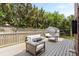 Spacious outdoor deck with comfortable seating, perfect for relaxing and entertaining at 930 Richter Way, Mount Pleasant, SC 29464