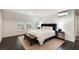A bright and airy main bedroom featuring a king bed and natural light at 930 Richter Way, Mount Pleasant, SC 29464
