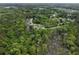 An aerial view showcasing the neighborhood's lush tree coverage and well-maintained homes at 1061 Reverend Joseph Heyward Rd, Charleston, SC 29414