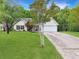 Inviting home with lush green lawn and an attached garage, showcasing curb appeal at 1061 Reverend Joseph Heyward Rd, Charleston, SC 29414