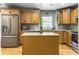 Functional kitchen with stainless appliances, granite countertops, and plenty of storage space at 1061 Reverend Joseph Heyward Rd, Charleston, SC 29414