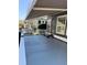 Enjoy outdoor living on this deck, complete with a retractable awning, a pet ramp, and access to the well-manicured yard at 112 Riviera Dr, Summerville, SC 29483