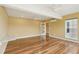 A spacious living area with hardwood floors, ceiling fans, and an inviting open floor plan at 1144 Clearspring Dr, Charleston, SC 29412