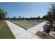 Well-maintained bocce ball courts in a landscaped park setting at 118 Billowing Sails St, Summerville, SC 29486