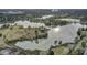 Aerial view of Buffalo Lake in Summers Corner surrounded by green trees and natural landscapes at 1226 Spotflower St, Summerville, SC 29485