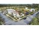 Aerial view of the Summers Corner community amenities, showcasing a pedestrian-friendly area with shops at 1226 Spotflower St, Summerville, SC 29485