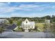 Stylish new construction home with a symmetrical facade, well-manicured landscaping and an inviting front entrance at 1226 Spotflower St, Summerville, SC 29485