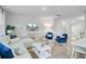 Open-concept living area with comfortable seating, decor, and access to the dining area at 1226 Spotflower St, Summerville, SC 29485
