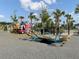 Brightly colored playground equipment with unique playground structures for creative play at 1226 Spotflower St, Summerville, SC 29485