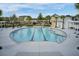 Refreshing swimming pool with lane lines, poolside furniture, and clear blue water at 1226 Spotflower St, Summerville, SC 29485