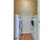Dedicated laundry room with modern washer and dryer at 132 Lynches River Dr, Summerville, SC 29485