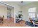 Well-lit home office with storage and desk area at 132 Lynches River Dr, Summerville, SC 29485
