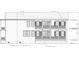 Elevation diagram illustrating the side view and height of the two-story home at 134 Spring St, Charleston, SC 29403