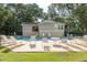 Beautiful community pool with plenty of seating, perfect for entertaining at 1349 Hamlin Park Cir, Mount Pleasant, SC 29466