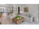 Cozy living room with stylish decor, natural light, and an open floor plan at 137 Low Tide Ct, Charleston, SC 29492