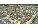 Aerial view of a Primary-planned community featuring tree-lined streets and green spaces at 139 Clear Bend Ln, Summerville, SC 29486