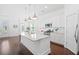 Gourmet kitchen offers granite countertops, stainless steel appliances, and modern lighting at 139 Clear Bend Ln, Summerville, SC 29486