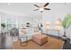 Bright open floor plan combines the living room and kitchen for a seamless entertaining and living space at 139 Clear Bend Ln, Summerville, SC 29486