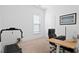 Office space with a treadmill, computer desk and rolling chair at 139 Clear Bend Ln, Summerville, SC 29486