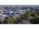 Expansive aerial view showcasing a community near the coast and marsh at 1464 Stratton Pl, Mount Pleasant, SC 29466
