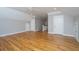 Spacious bonus room featuring hardwood floors, crown molding, and neutral paint at 1510 Windlass Way, Mount Pleasant, SC 29466