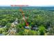 Beautiful aerial view of two homes with lush greenery at 1621 Wannamaker Ave at 1621 Wannamaker Ave, Summerville, SC 29485