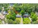 Beautiful aerial view of two homes with lush greenery at 1621 Wannamaker Ave, Summerville, SC 29485