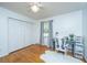 This home office features windows overlooking a beautiful view at 1621 Wannamaker Ave, Summerville, SC 29485