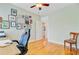 Inviting bedroom featuring beautiful hardwood floors and ample natural light at 1650 Long Grove Dr, Mount Pleasant, SC 29464