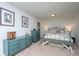 Bright bedroom with coordinated furniture and decor at 1823 Chauncys Ct, Mount Pleasant, SC 29466