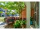 A well landscaped front yard with flowerbeds and green foliage creates a welcoming view at 1823 Chauncys Ct, Mount Pleasant, SC 29466