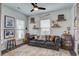 Comfortable living room with stylish seating, area rug and decor at 1901 Toland Ct, Johns Island, SC 29455