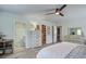Spacious bedroom with plenty of storage and a view to the Primary bathroom at 1901 Toland Ct, Johns Island, SC 29455