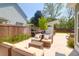 Inviting backyard with a patio, grill, and cozy seating area for outdoor enjoyment and relaxation at 2009 Terrabrook Ln, Charleston, SC 29412